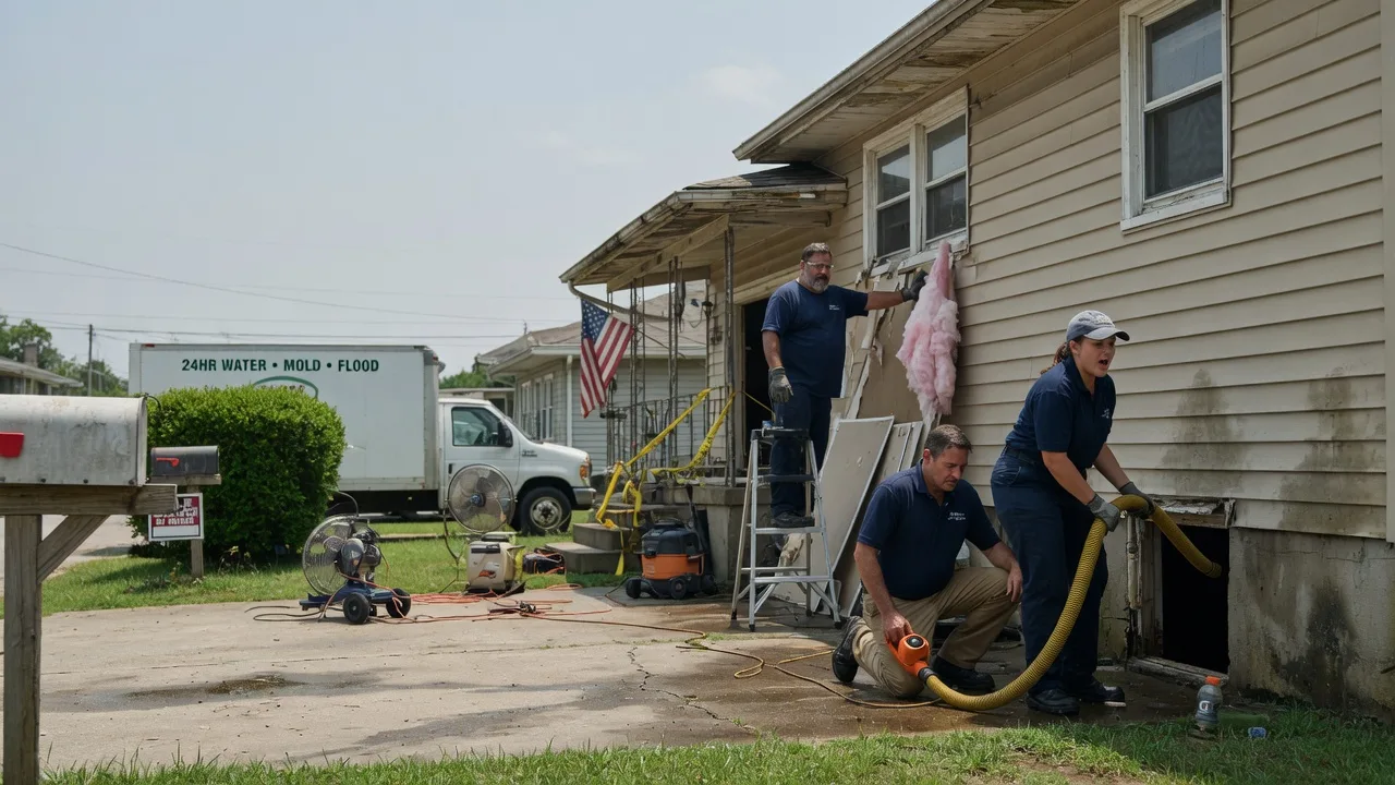 Water Damage Repair in Spraggs, PA near me